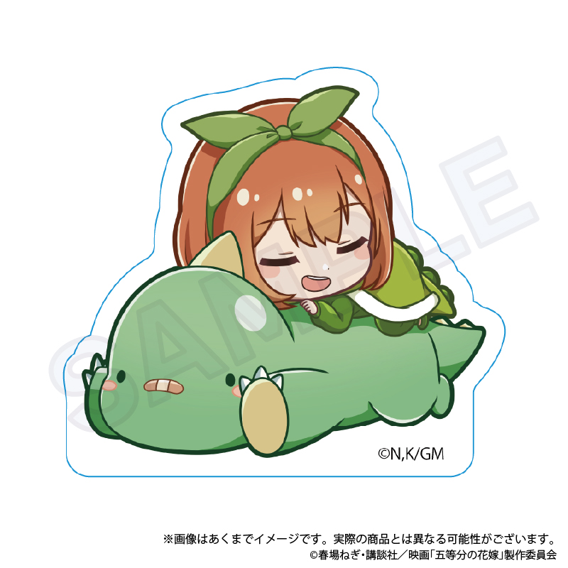 映画 五等分の花嫁_ぎゃおコレ アクリルブロック 中野四葉