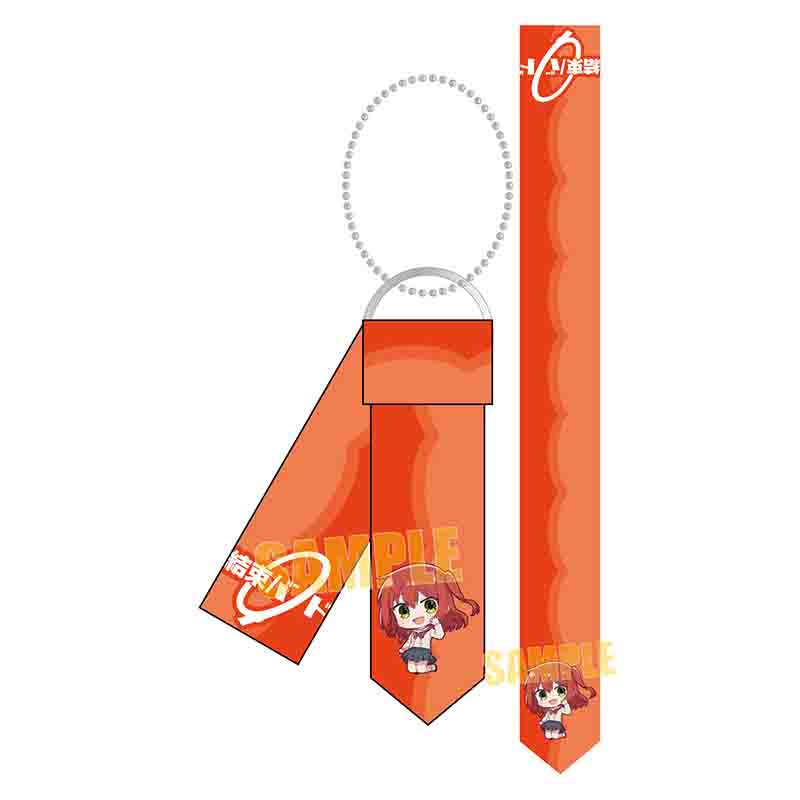 ぼっち・ざ・ろっく！_ネクタイキーホルダー/喜多 郁代(ぷかっしゅ)