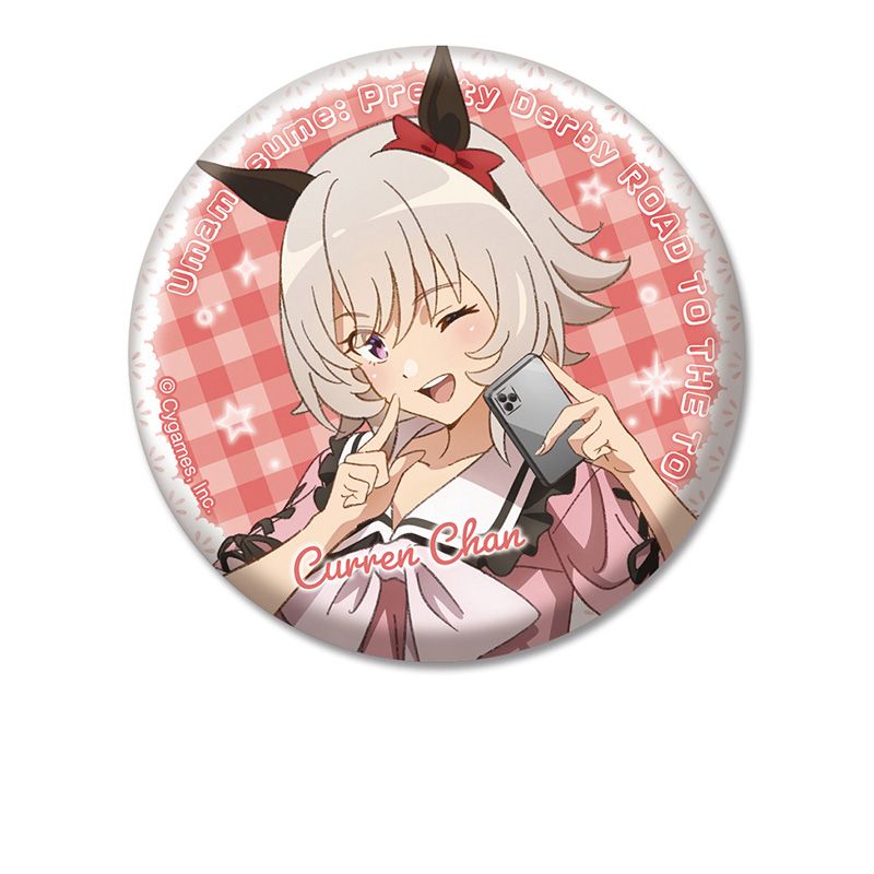 ウマ娘 CANバッジ カレンチャン ウマ娘 プリティーダービー ROAD TO THE TOP_描き下ろし缶バッジ