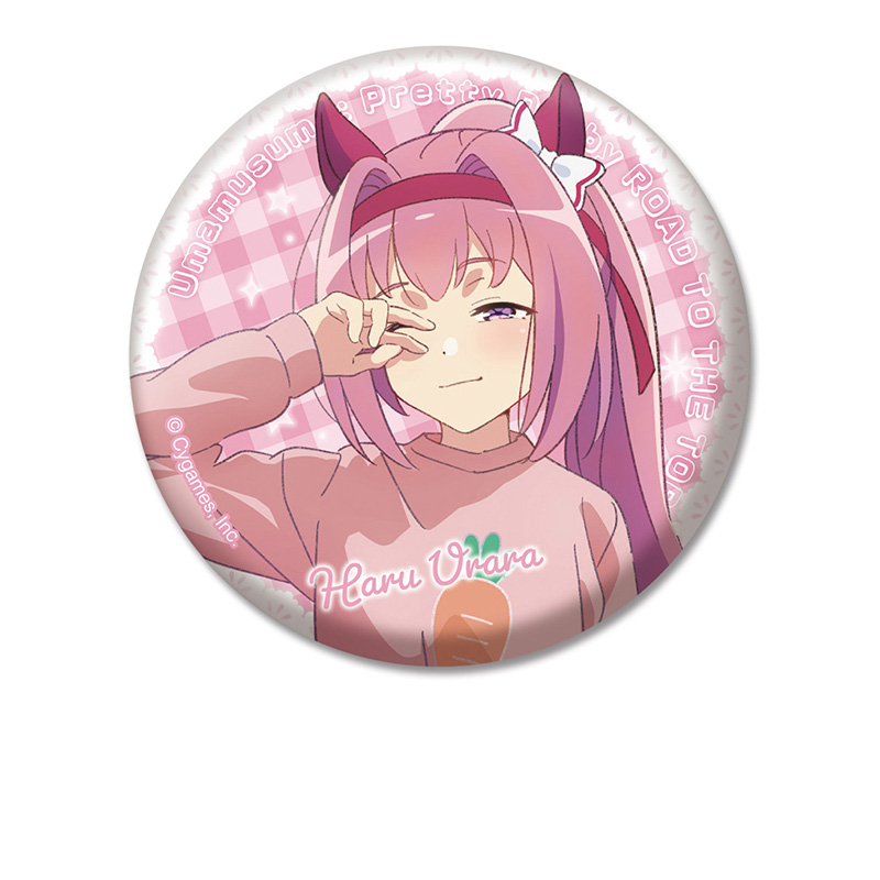 ウマ娘 プリティーダービー ROAD TO THE TOP_描き下ろし缶バッジ ハルウララ