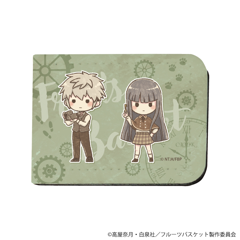 フルーツバスケット_レザーフセンブック12/草摩?春&草摩依鈴(レトロアートイラスト)