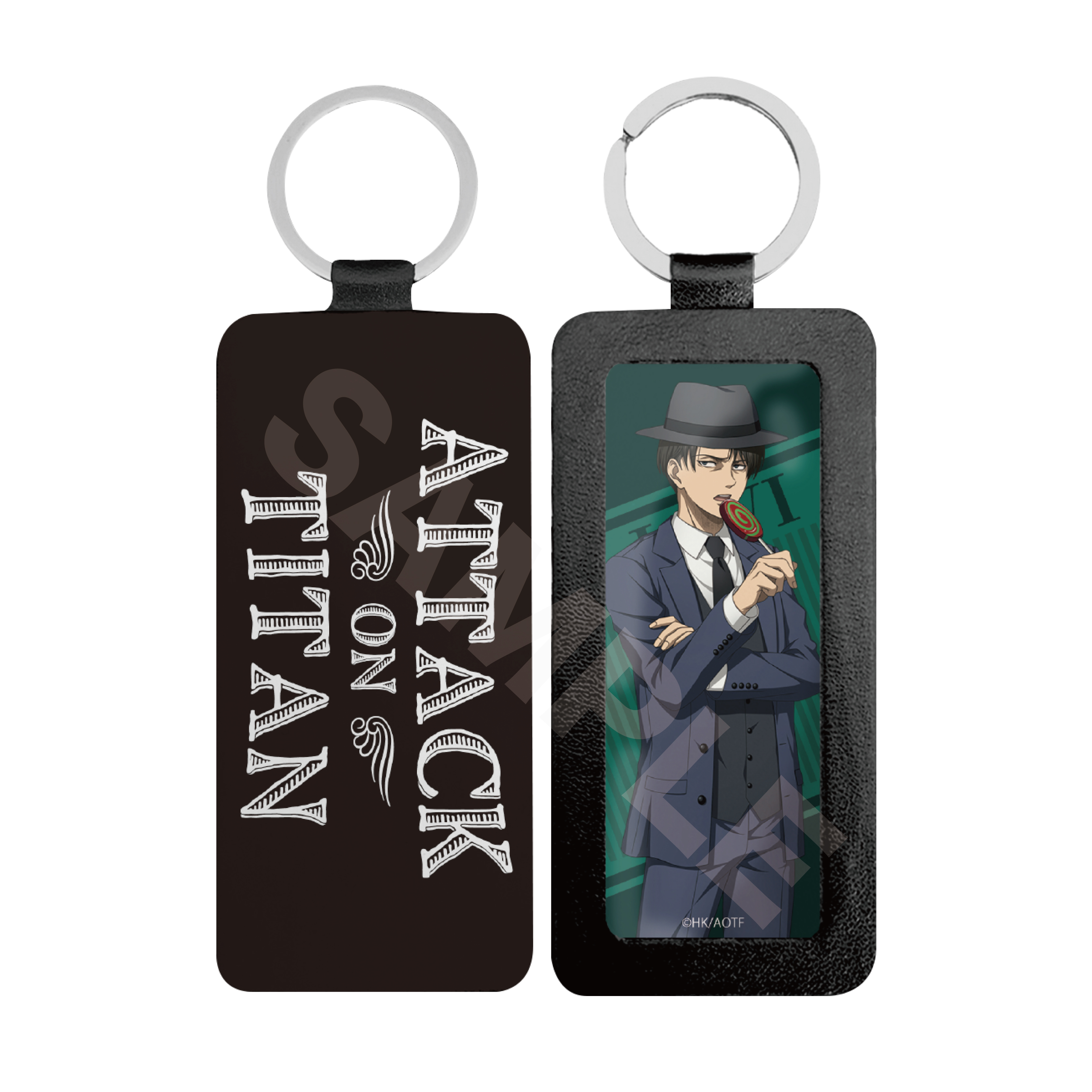 進撃の巨人 The Final Season_レザーキーホルダー /04 リヴァイ