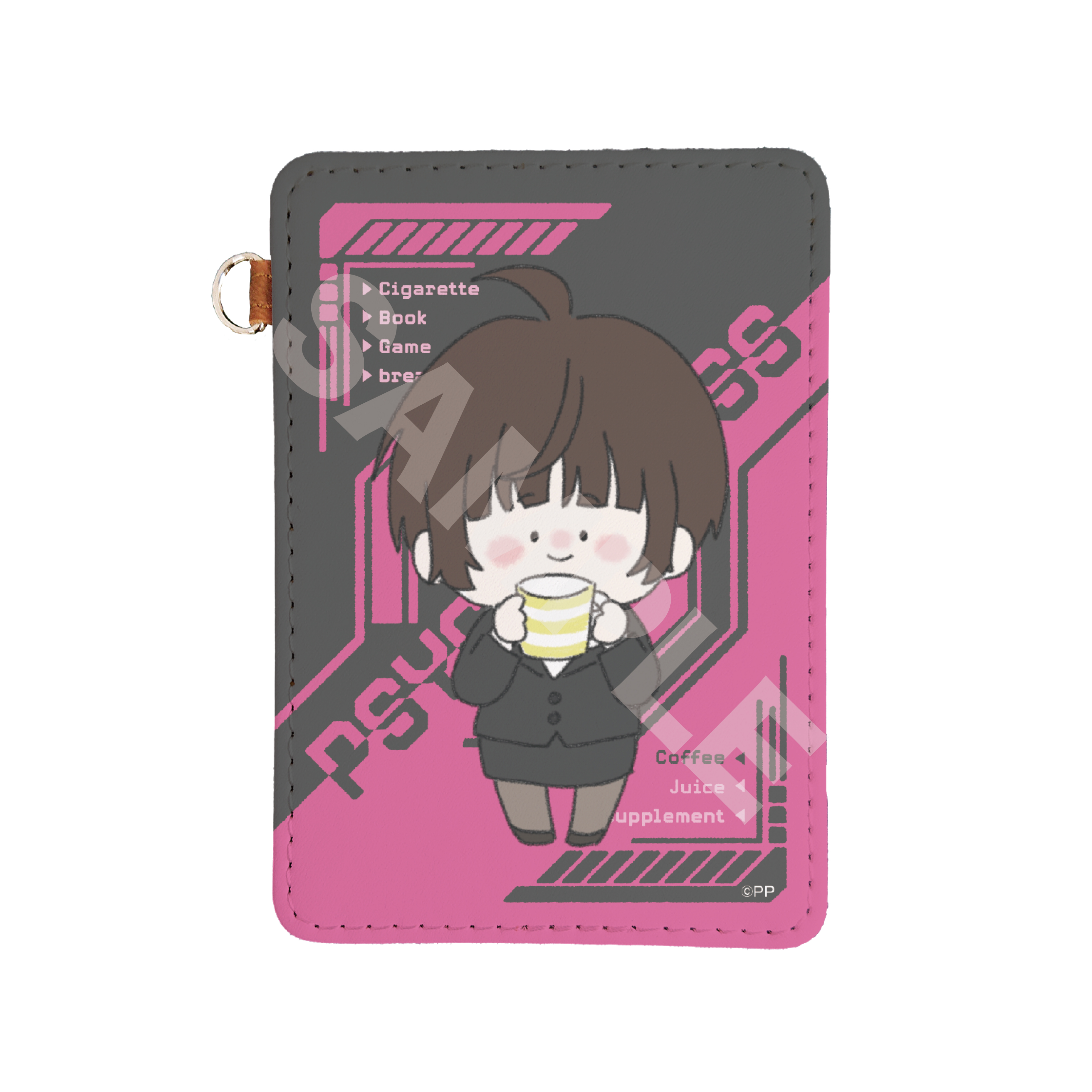 PSYCHO-PASS サイコパス_ちるコレ レザーパスケース /02 常守 朱