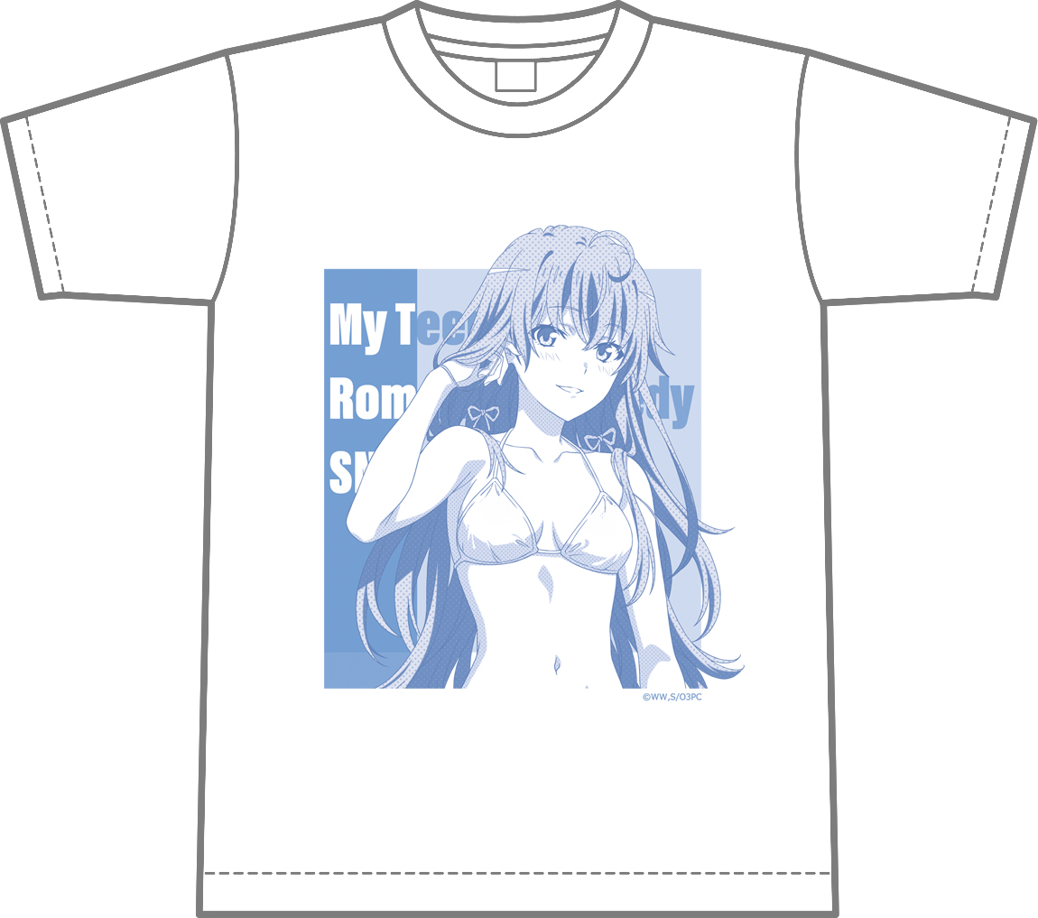 やはり俺の青春ラブコメはまちがっている。完_M_【描き下ろし】Tシャツ雪乃（白ビキニ）