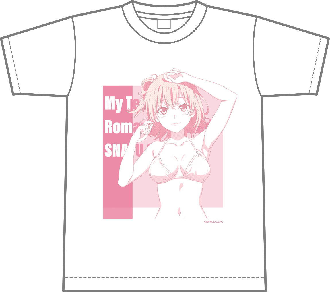 やはり俺の青春ラブコメはまちがっている。完_L_【描き下ろし】Tシャツ結衣（白ビキニ）