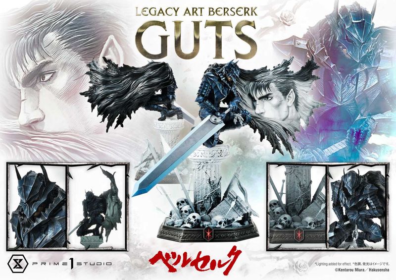 ベルセルク_レガシーアート 三浦 建太郎 ガッツ 1/6スケール