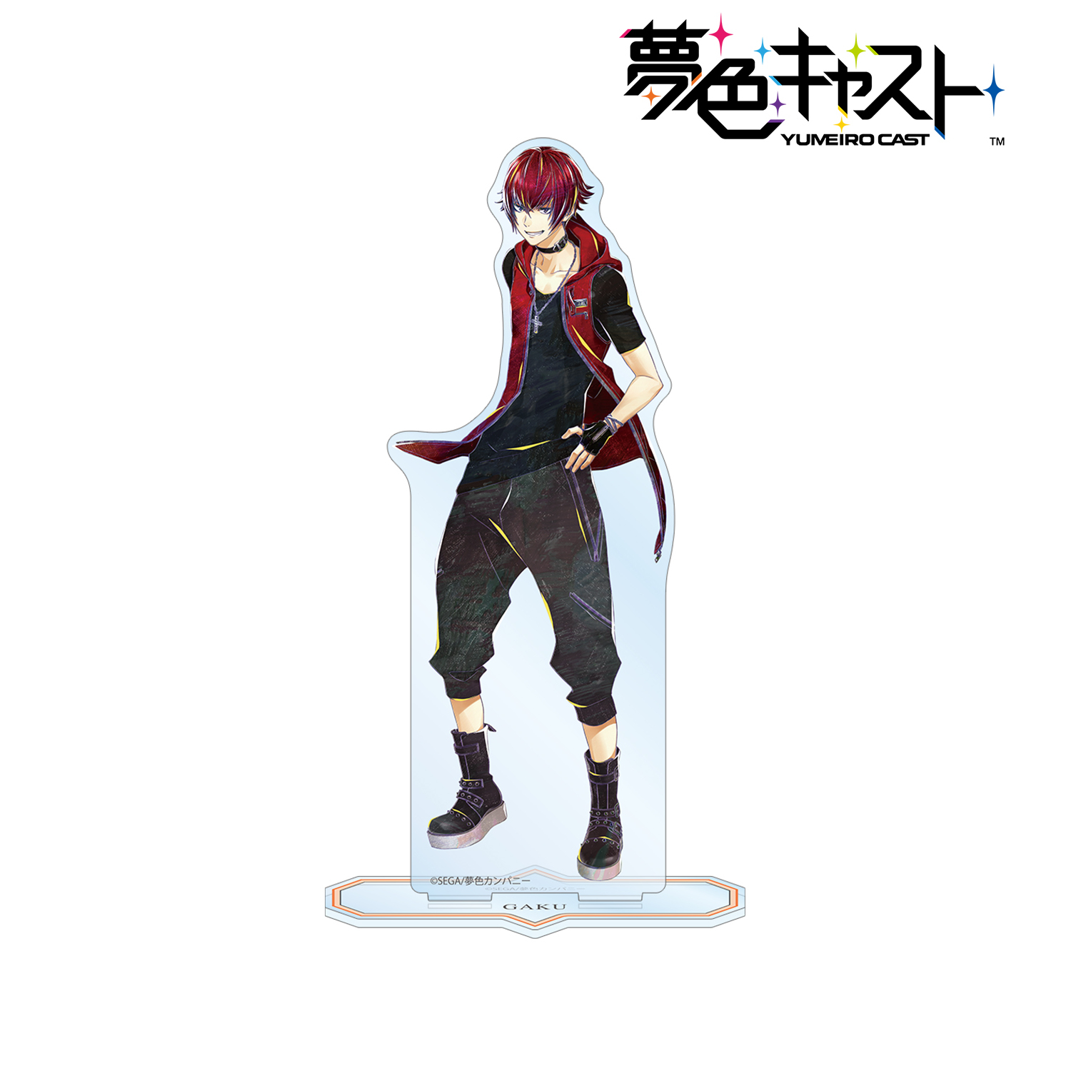 夢色キャスト_朱道 岳 Ani-Art BIGアクリルスタンド