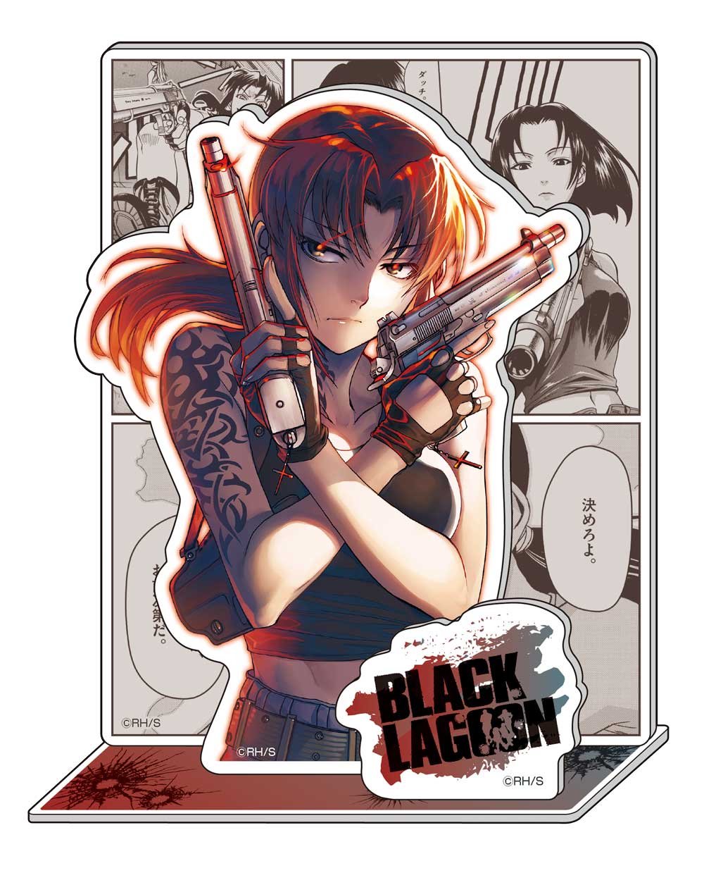 BLACK LAGOON_名場面アクリルジオラマ②