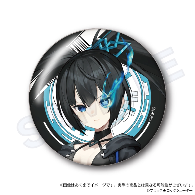 ➕BLACK★ROCK SHOOTER➕　ブラックロックシューター　バッジ ブラック☆ロックシューター FRAGMENT_トレーディング缶バッジ