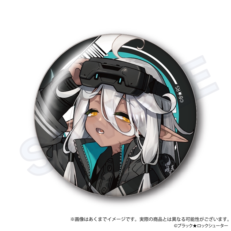 ブラック☆ロックシューター FRAGMENT_トレーディング缶バッジ