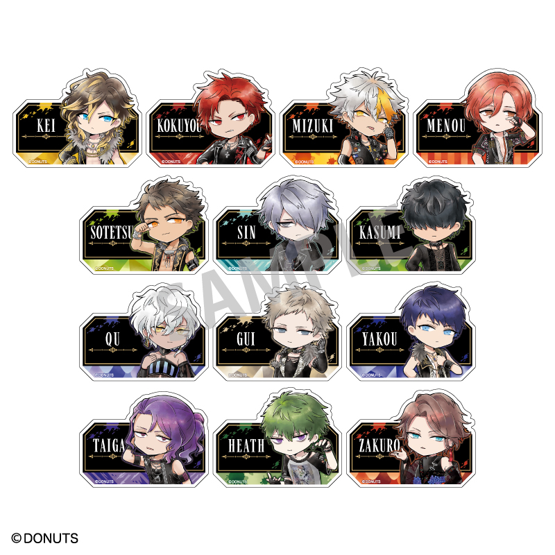 ブラックスター -Theater Starless-_トレーディングアクリルクリップ_