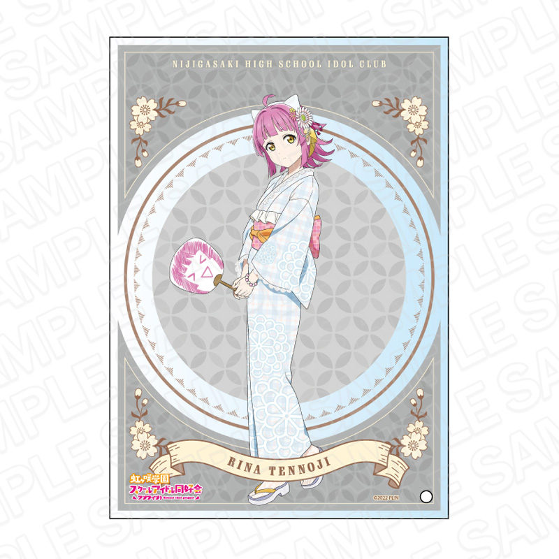 ラブライブ！虹ヶ咲学園スクールアイドル同好会_ミニアクリルアート 天王寺璃奈 レトロモダン ver