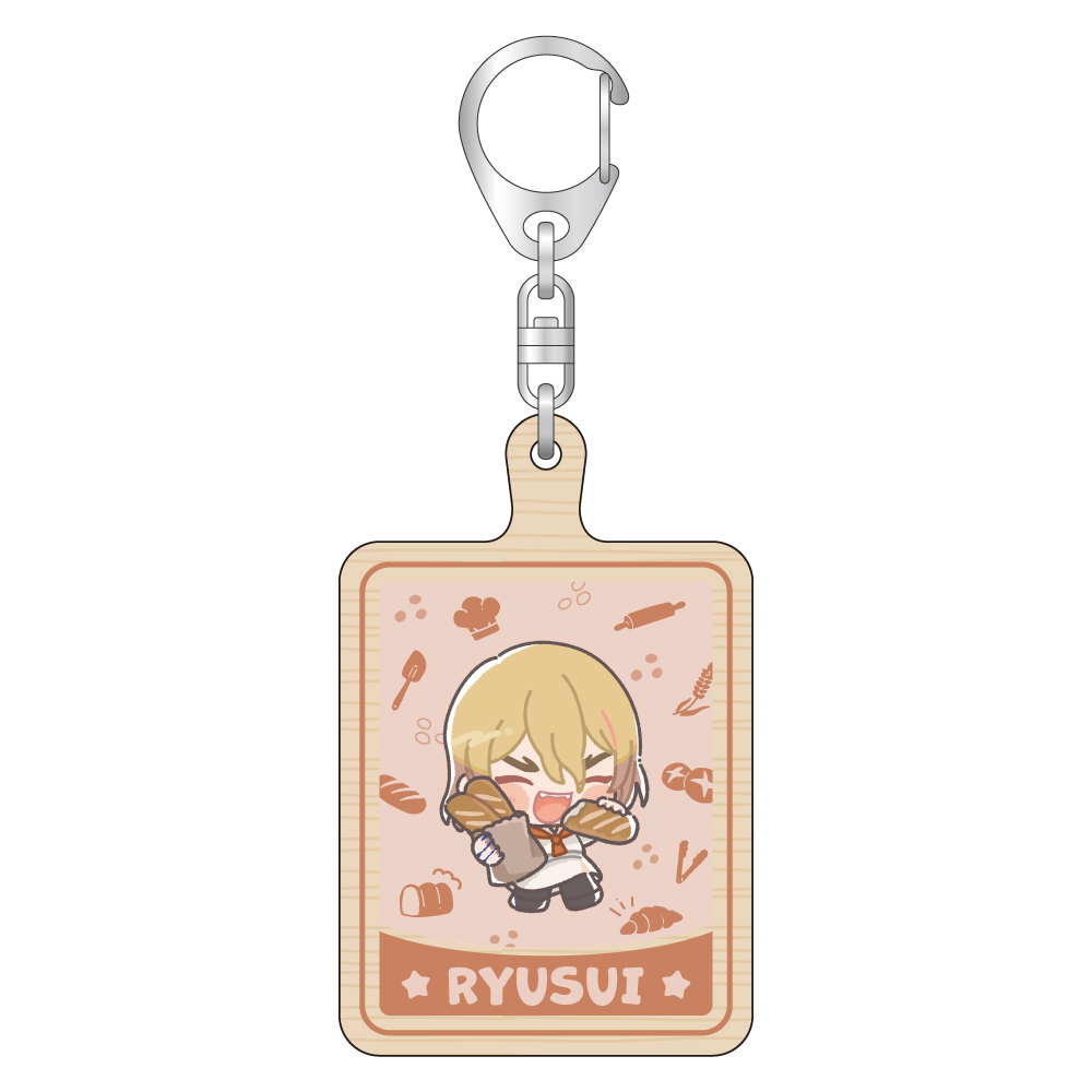 Dr.STONE_ウッドキーホルダー/七海龍水