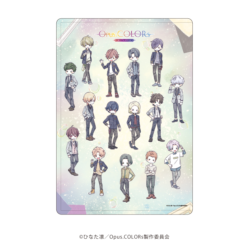 Opus.COLORs_キャラクリアケース01/集合デザイン(グラフアートイラスト)