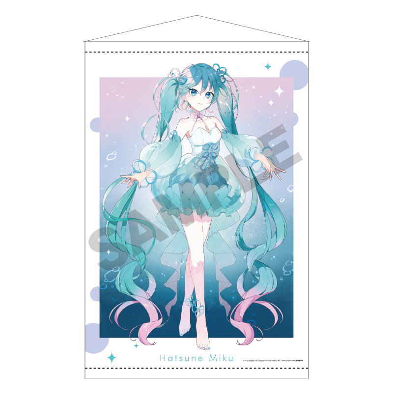 初音ミク_B2タペストリー クラゲドレス | 公式グッズ・公式