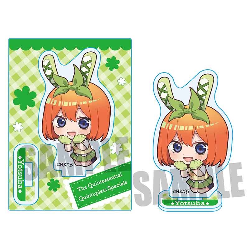 五等分の花嫁∽_ぷかっしゅミニスタンド/中野 四葉 うさみみver.