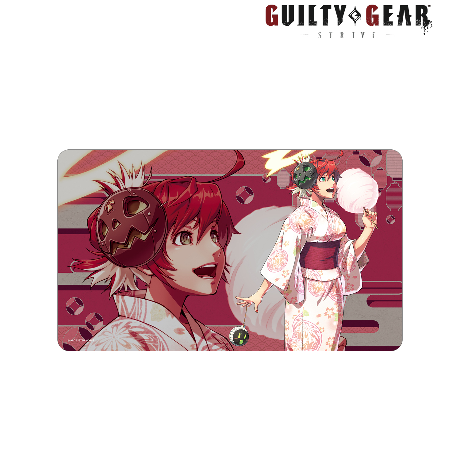 GUILTY GEAR™ -STRIVE-_描き下ろしイラスト ジャック・オー お祭りver. マルチデスクマット