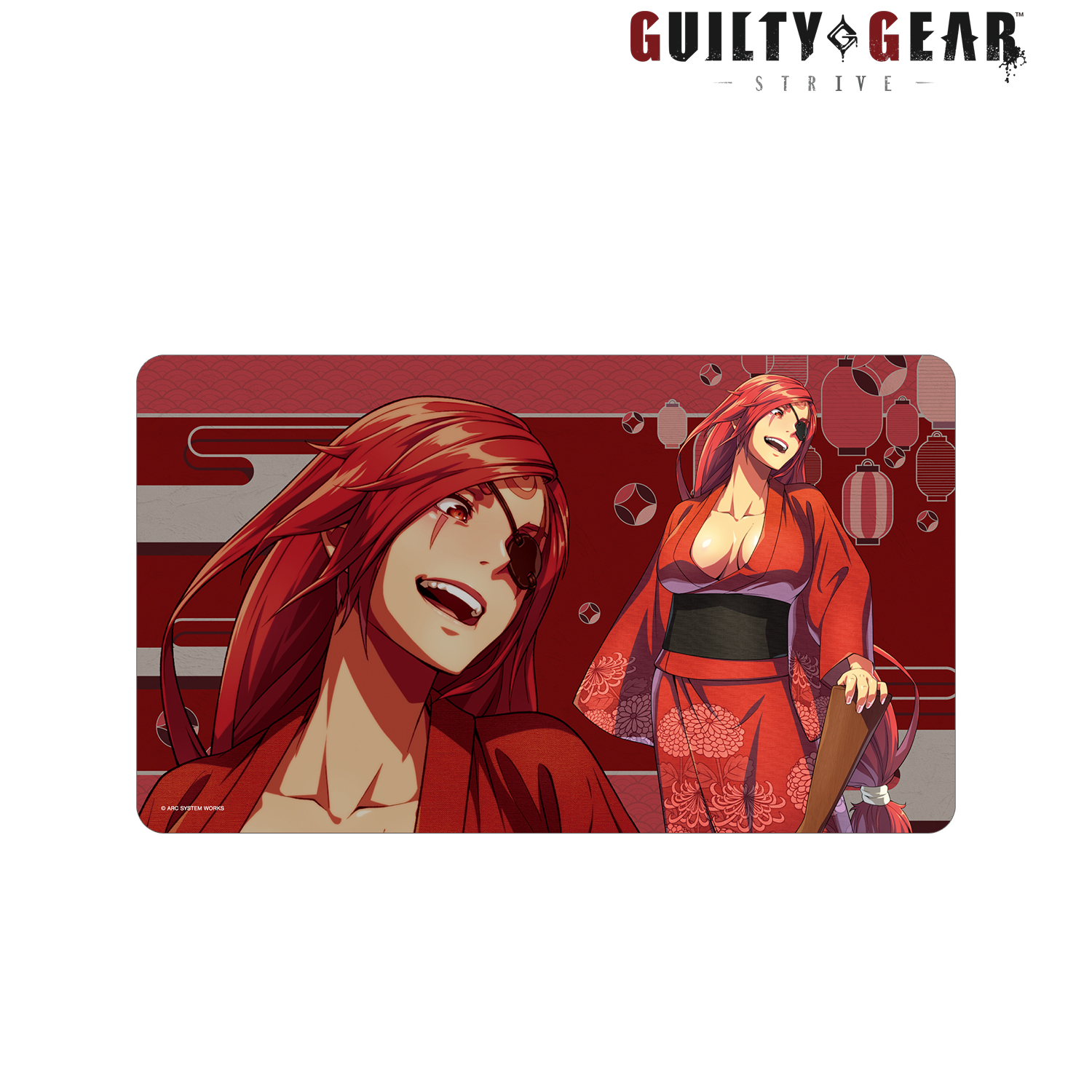 GUILTY GEAR™ -STRIVE-_描き下ろしイラスト 梅喧 お祭りver. マルチ 