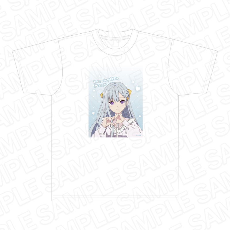 転生王女と天才令嬢の魔法革命_Ｌサイズ_Tシャツ ユフィリア・マゼンタ