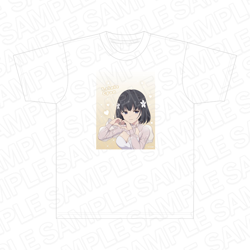 転生王女と天才令嬢の魔法革命_Ｌサイズ_Tシャツ レイニ・シアン