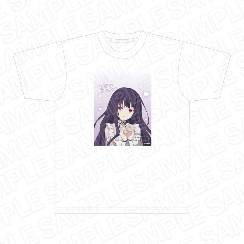 転生王女と天才令嬢の魔法革命_Ｌサイズ_Tシャツ ティルティ・クラーレット