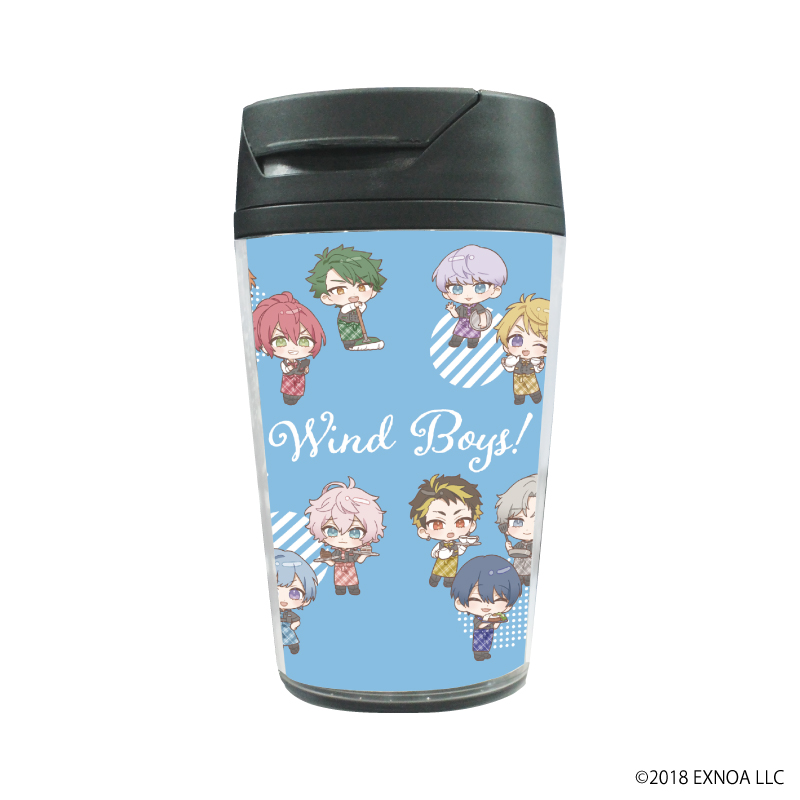 ウインドボーイズ！_タンブラー01/集合(ミニキャライラスト)