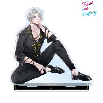 4点　キスミークライング　アクリルキーホルダー　ステッカー　J　スヒョン　乃亜 Kiss me crying_Arinco先生 描き下ろしイラスト J＆乃亜