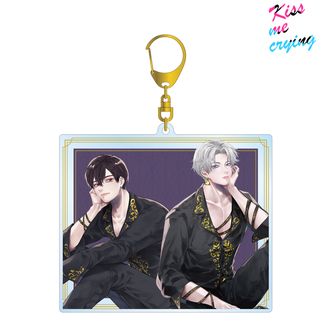 4点　キスミークライング　アクリルキーホルダー　ステッカー　J　スヒョン　乃亜 Kiss me crying_Arinco先生 描き下ろしイラスト J＆乃亜