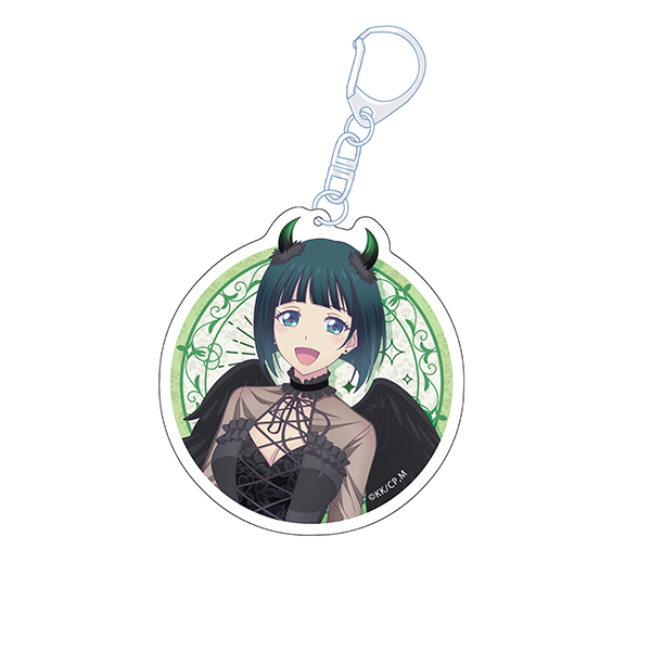 女神のカフェテラス_描き下ろしアクリルキーホルダー 小野白菊