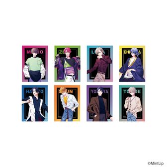 キーホルダー　全8種セット 「ハンサムロンダリング アクリルキーホルダー 01.公式イラスト」 ハンサムロンダリング_アクリルキーホルダー01/ボックス(全8種
