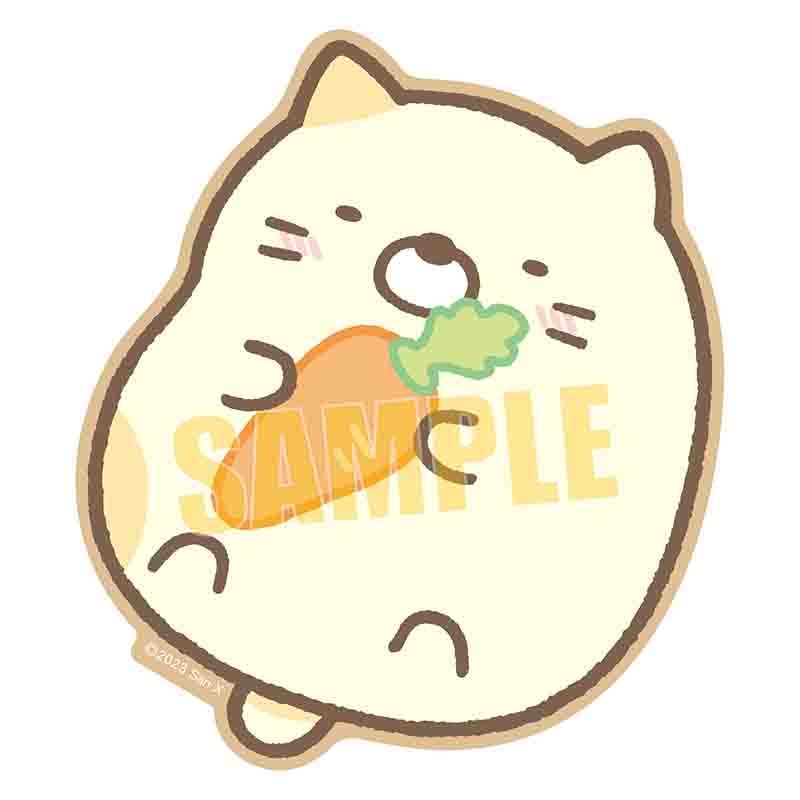 すみっコぐらし_ウッドコースター/ねこ(ようこそ！たべもの王国)
