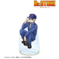 Dr.STONE_ 描き下ろしイラスト 西園寺羽京 石化前ver. 特大アクリル