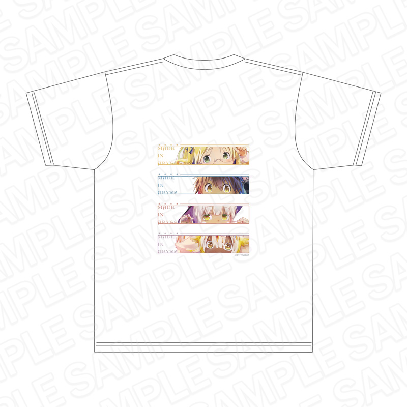 メイドインアビス 烈日の黄金郷_Tシャツ PALE TONE series