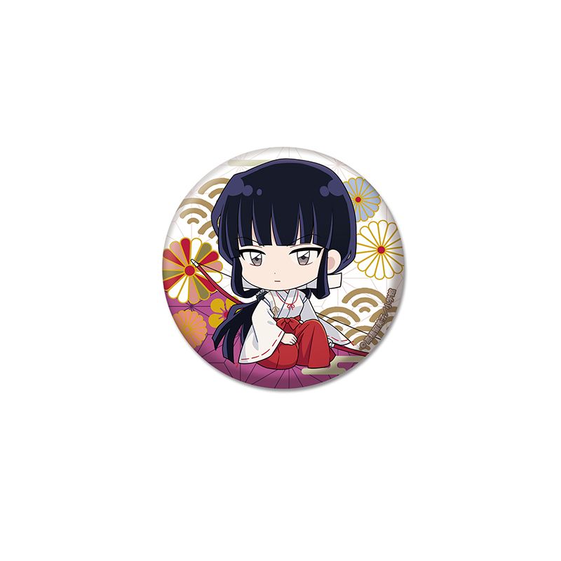 犬夜叉_ぺたん娘缶バッジ vol.1 桔梗 | 犬夜叉公式グッズ | colleize