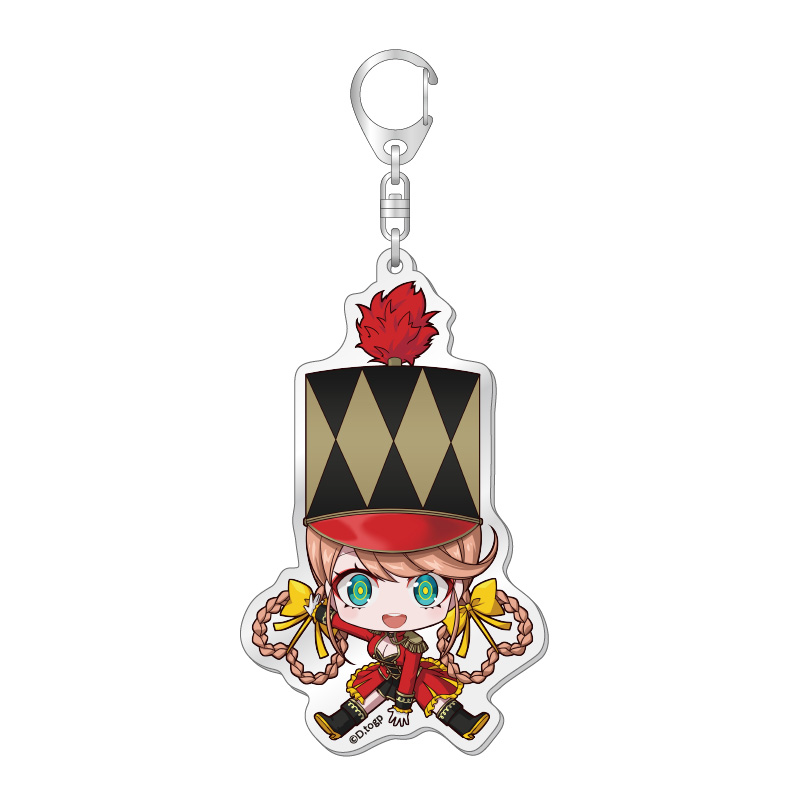 takt op. 運命は真紅き旋律の街を_ぺたん娘アクリルキーホルダー くるみ割り人形