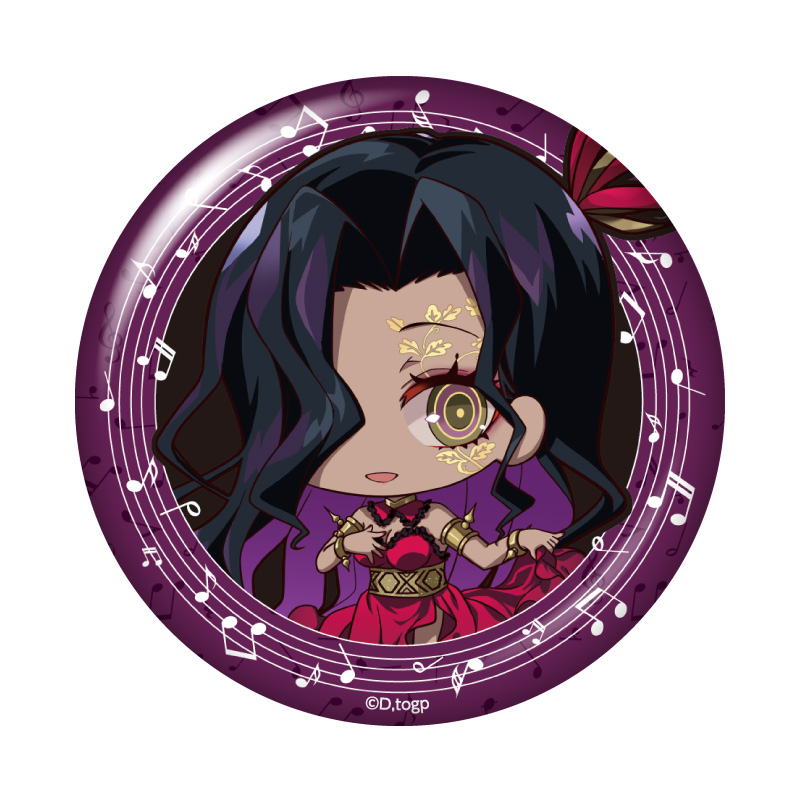 takt op. 運命は真紅き旋律の街を_ぺたん娘缶バッジ カルメン