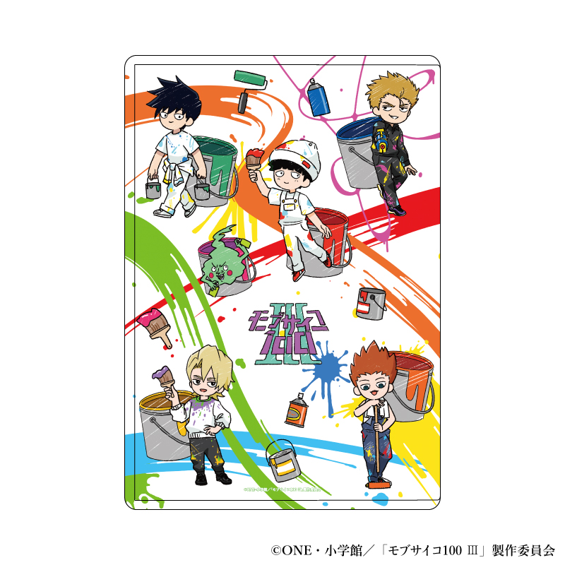 モブサイコ100 特典 イラストペーパー モブサイコ100 特典イラストカード 原作＆アニメ展覧会 - メルカリ
