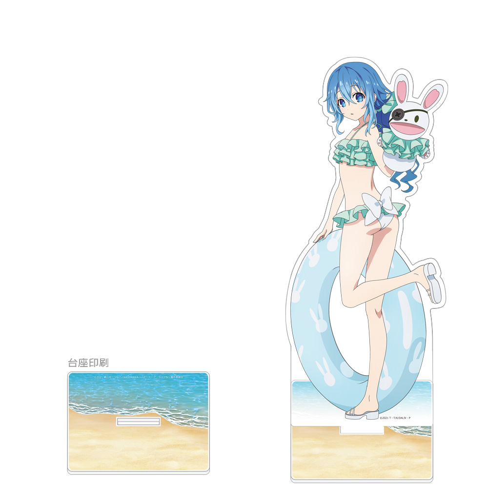 デート・ア・ライブ?_描き下ろし特大アクリルスタンド(四糸乃/水着)