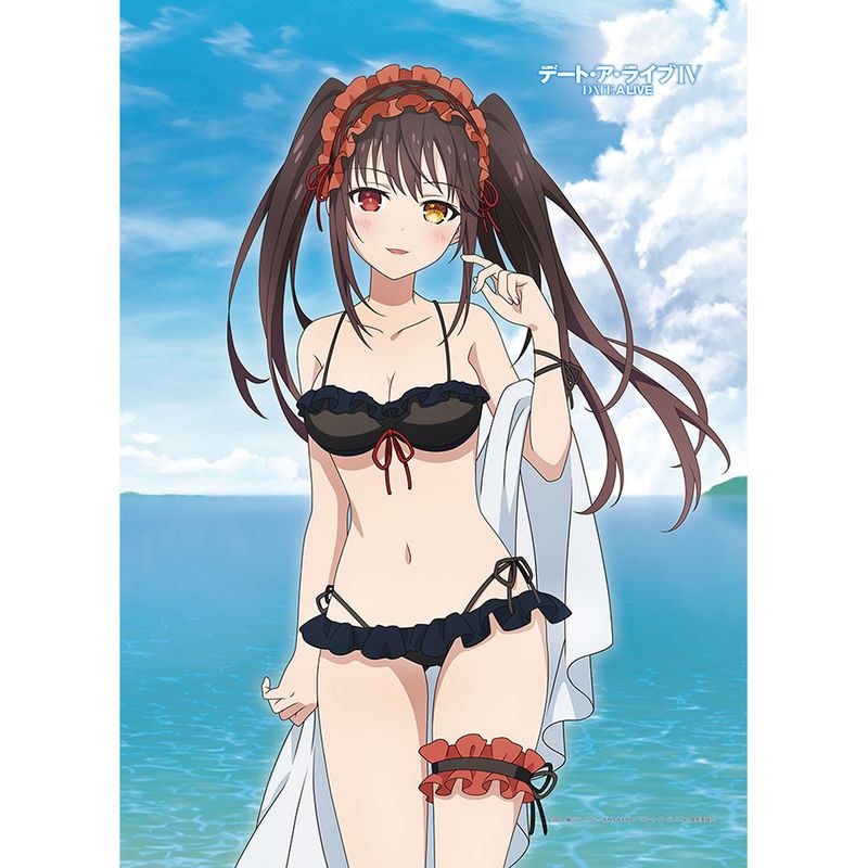 デート・ア・ライブⅣ_描き下ろしB2タペストリー(時崎狂三/水着