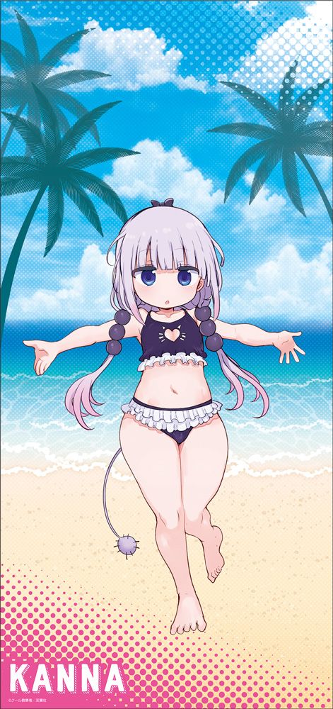 小林さんちのメイドラゴン_描き下ろし特大タペストリー【水着ver.】②