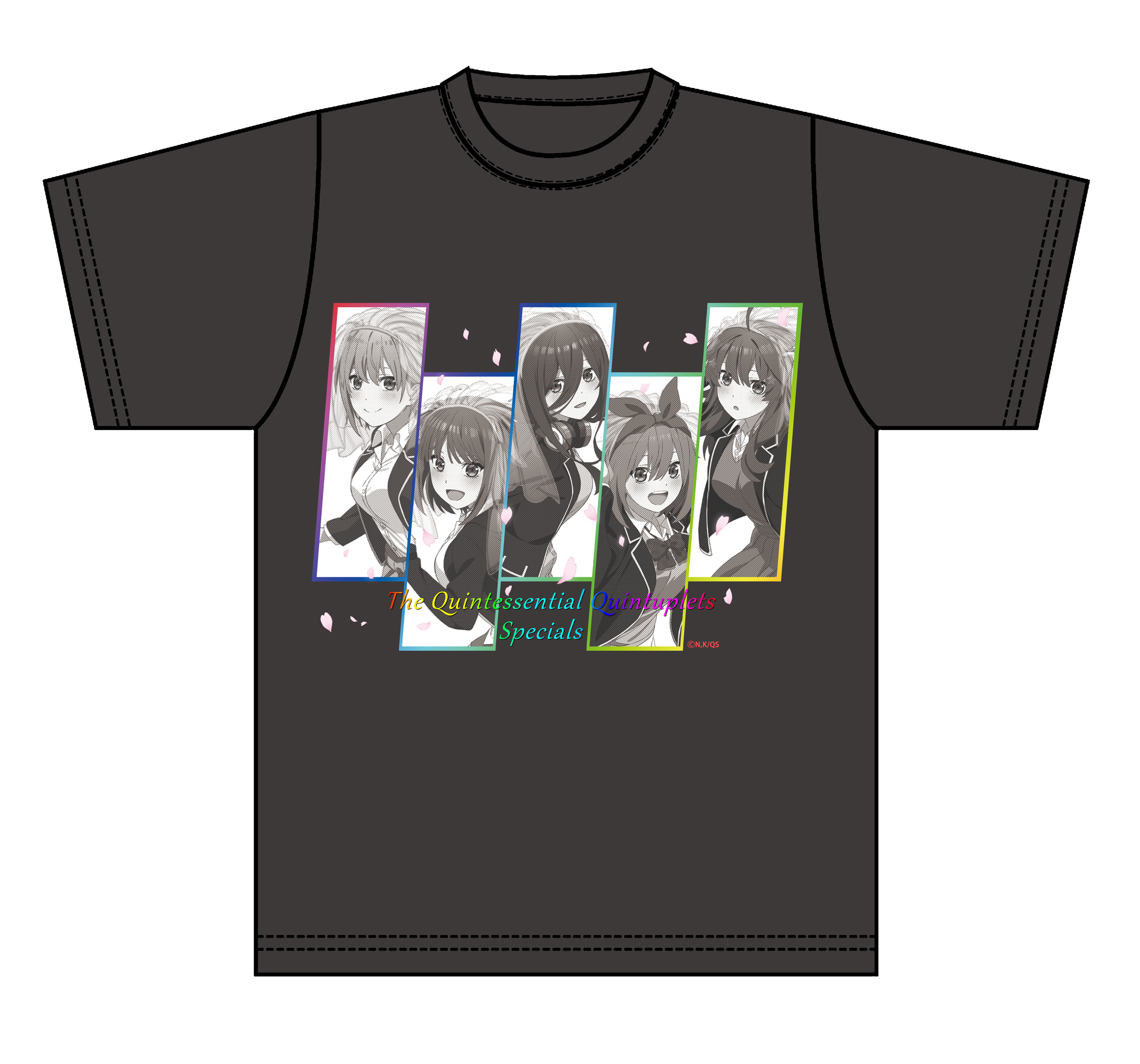 五等分の花嫁∽_フリーサイズ_グラフィックTシャツ