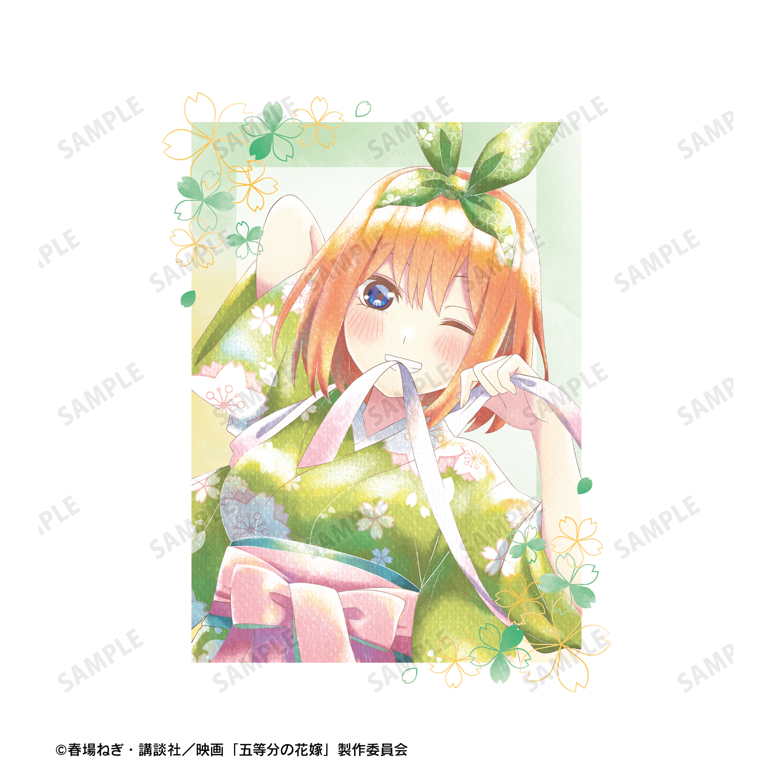 映画 五等分の花嫁_(サイズ/XL)_描き下ろしイラスト 中野四葉 桜