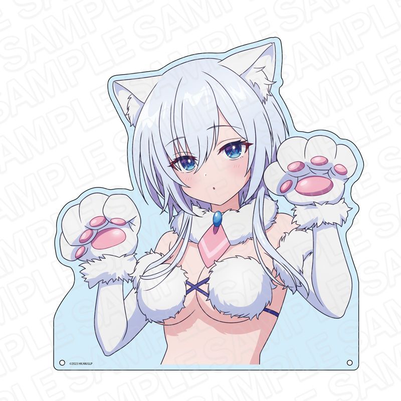 ライアー・ライアー_特大ダイカットアクリルボード 姫路 白雪 ケモミミ