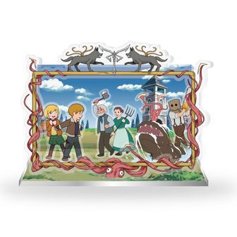 バイオハザード RE:4_バイオ名作劇場 アクリルジオラマスタンド