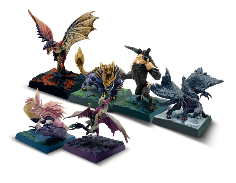 モンスターハンター　フィギュア　 10体セット モンスターハンター_カプコンフィギュアビルダー モンスター