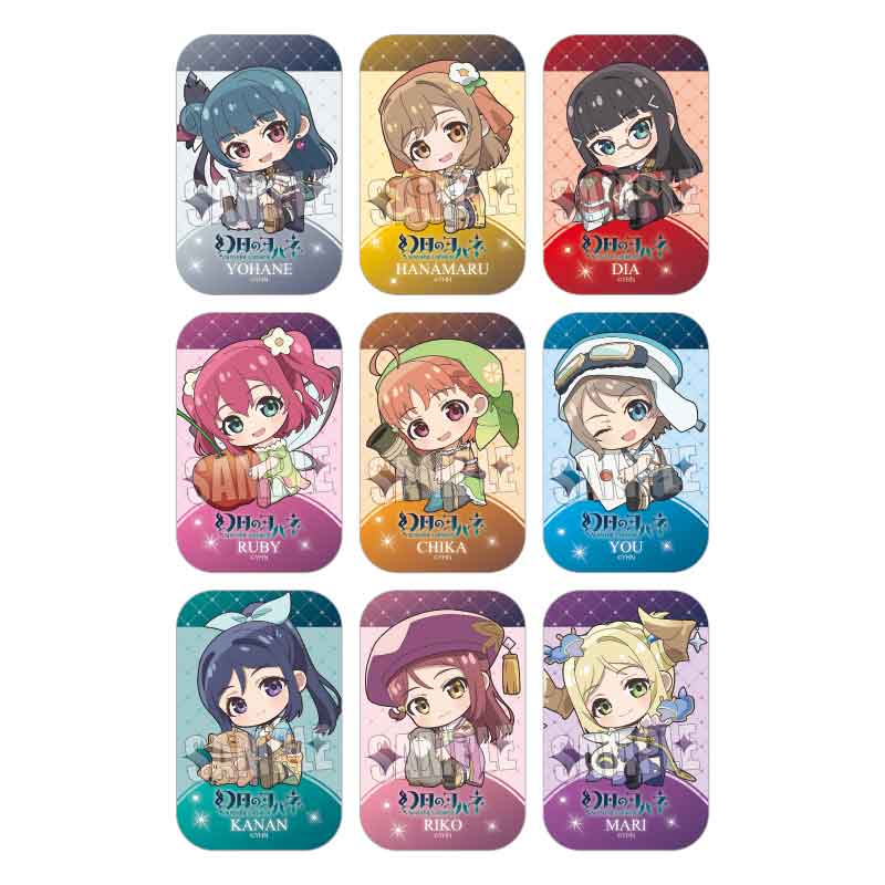 幻日のヨハネ -SUNSHINE in the MIRROR-_トレーディングスクエア缶バッジ/ぎゅぎゅっと 1BOX