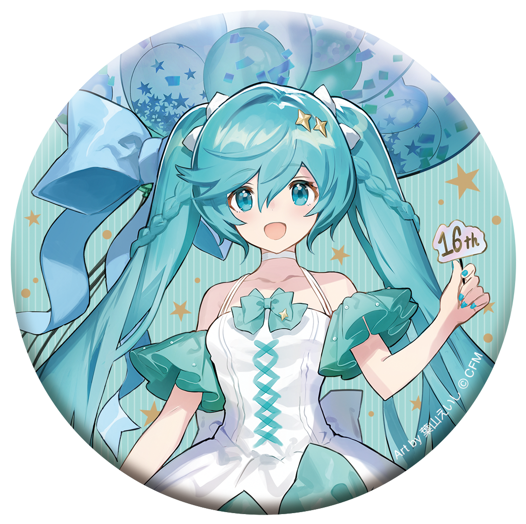 初音ミクシリーズ_キャラバッジコレクション／初音ミク 16th