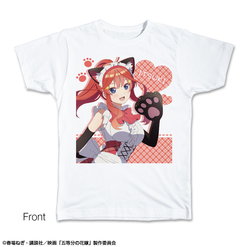 映画 五等分の花嫁_Lサイズ_Tシャツ デザイン05(中野五月)【描き下ろし】