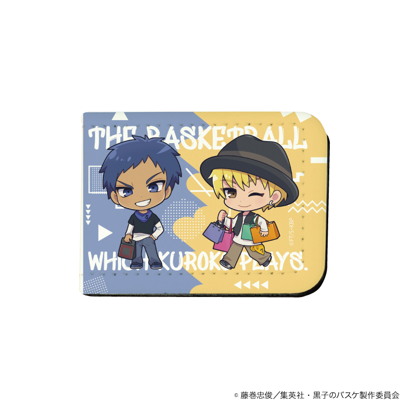 黒子のバスケ_レザーフセンブック30/黄瀬＆青峰(ミニキャライラスト)