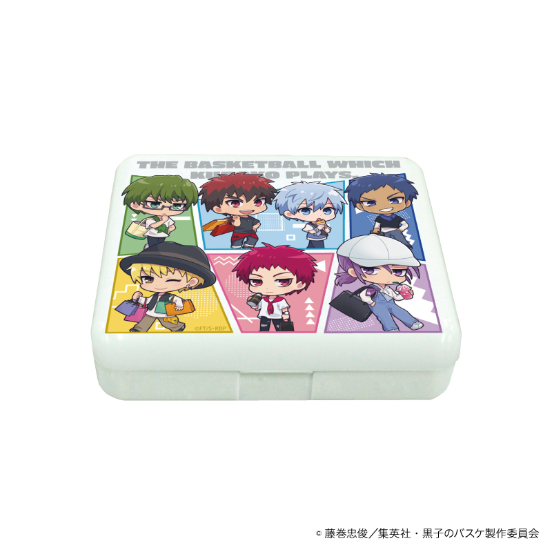 黒子のバスケ_小物ケース(ラムネ付き)15/コマ割りデザイン(ミニキャライラスト)